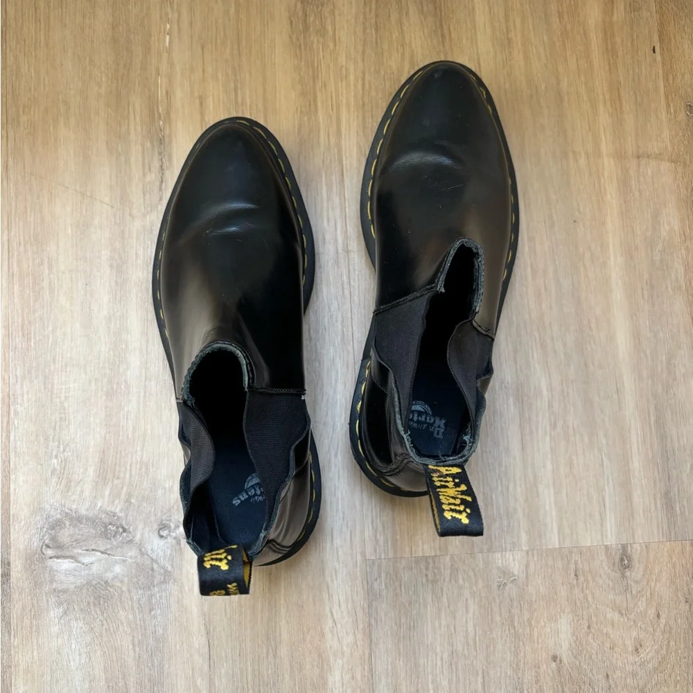 Dr. Martens Black Leather Chelsea Boots - Picture 4 of 5